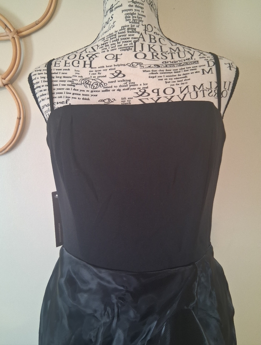 Anthropologie Hutch Black Cascading Ruffle Dress Size S - Picture 8 of 13